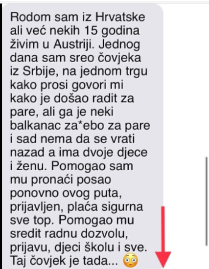 “Rođen sam u Hrvatskoj, a živim i radim u Austriji”