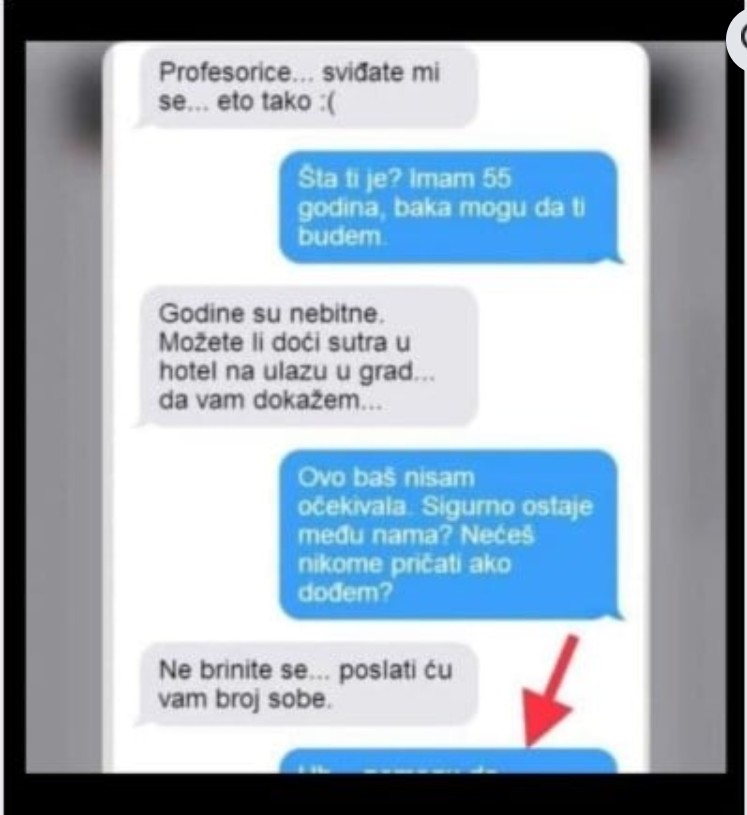 SVIĐA MI SE PROFESORICA (55), POSLAO SAM JOJ PORUKU, ALI NJEN ODGOVOR me ostavio u čudu: Ovo ni u najluđim snovima nisam očekivao,