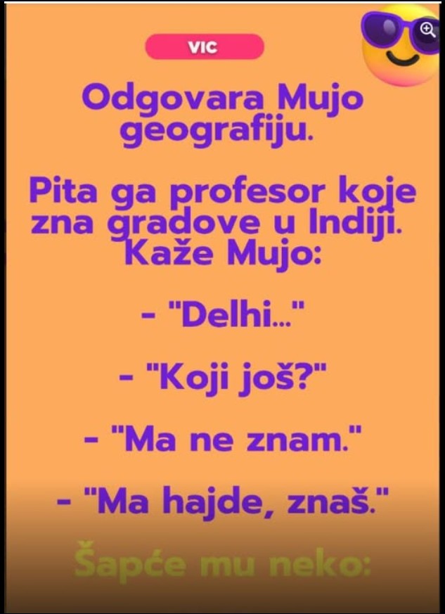 VIC: Mujo i Geografija