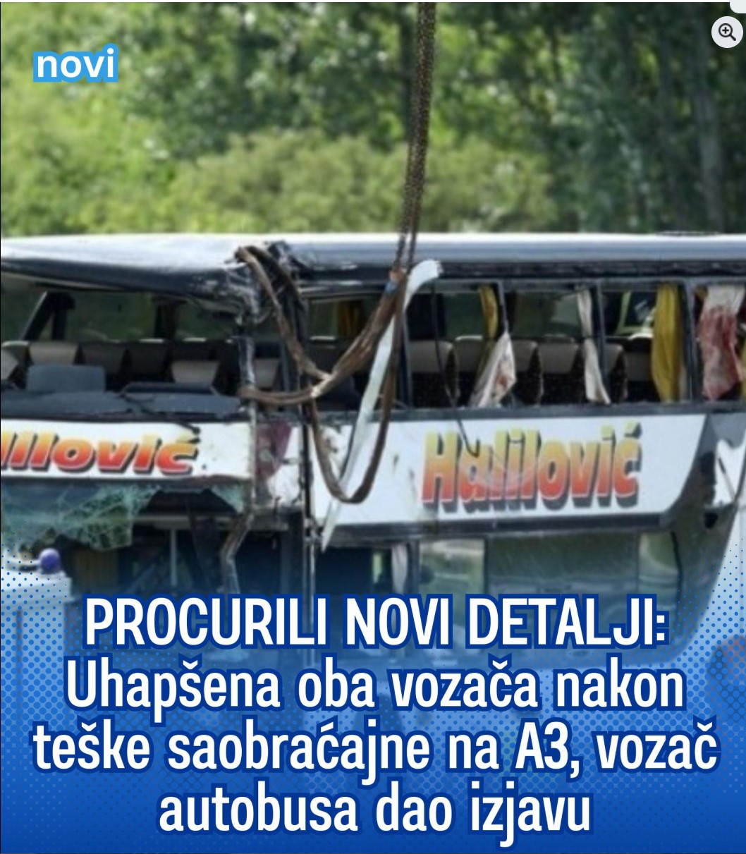 PROCURILI NOVI DETALJI: Uhapšena oba vozača nakon teške saobraćajne na A3, vozač autobusa dao izjavu