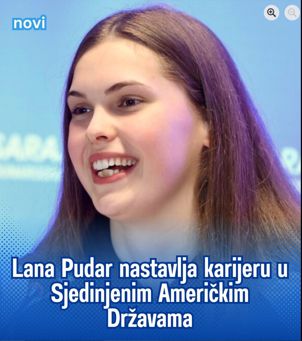 Lana Pudar nastavlja karijeru u Sjedinjenim Američkim Državama