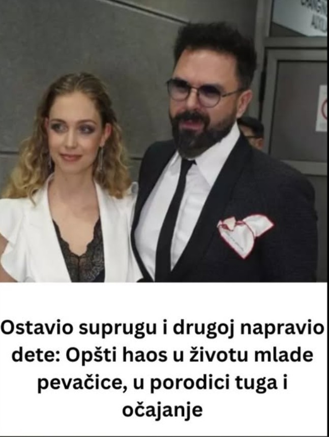 Ostavio suprugu i drugoj napravio dete: Opšti haos u životu mlade pevačice, u porodici tuga i očajanje