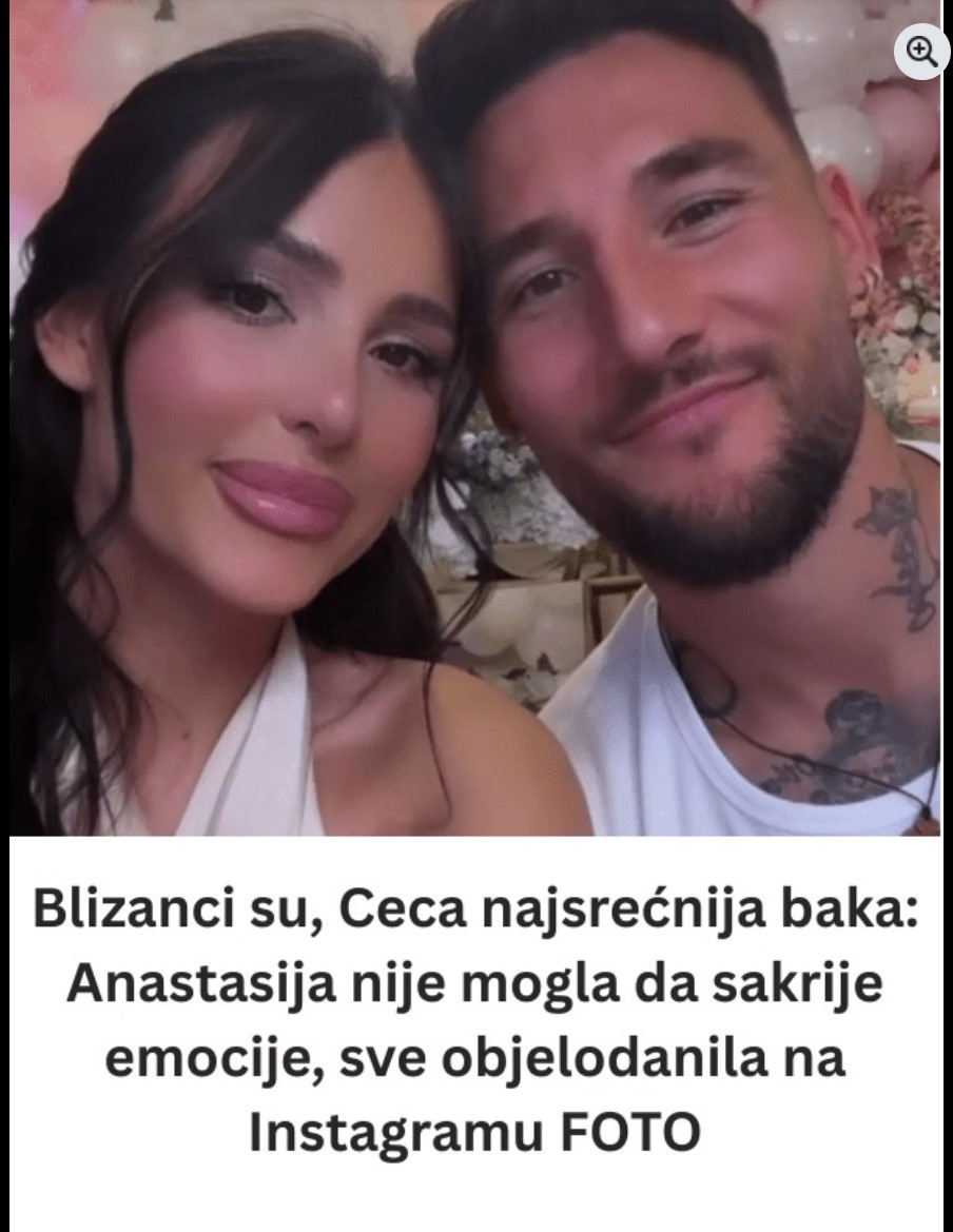 Blizanci su, Ceca najsrećnija…