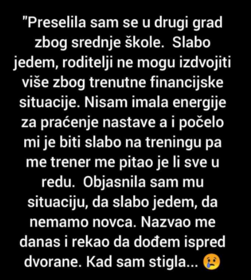 “Preselila sam se u drugi grad zbog srednje škole”