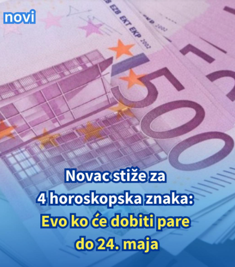 Novac stiže za 4 horoskopska znaka: Evo ko će dobiti pare do 24. maja