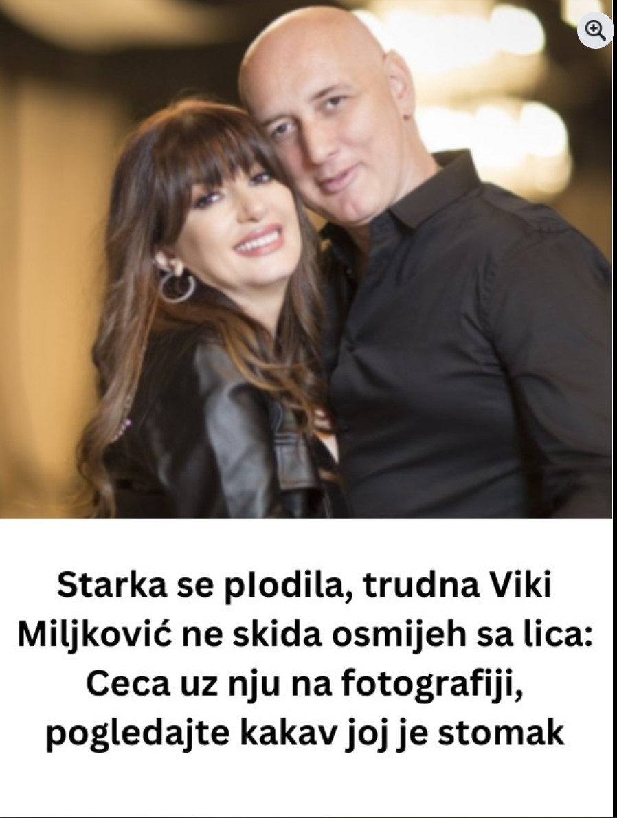 Starka se pIodila, trudna Viki Miljković ne skida osmijeh s lica: Ceca uz nju na fotografiji, pogledajte kakav joj je stomak