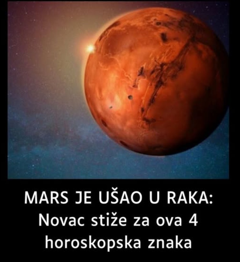 MARS JE UŠAO U RAKA: Novac stiže za ova 4 horoskopska znaka