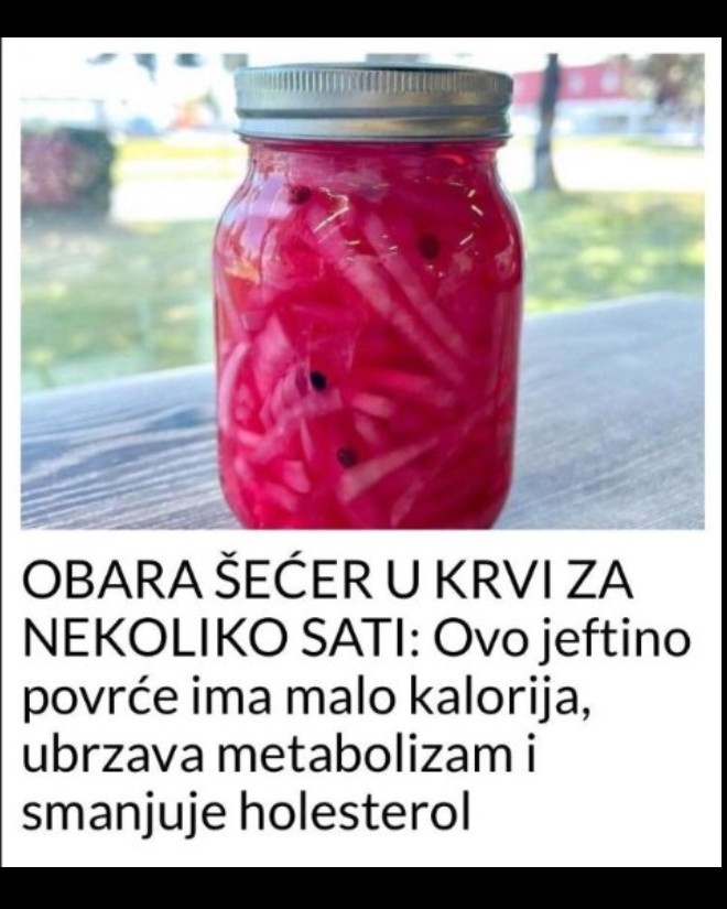OBARA ŠEĆER U KRVI ZA NEKOLIKO SATI: Ovo jeftino povrće ima malo kalorija, ubrzava metabolizam i smanjuje holesterol