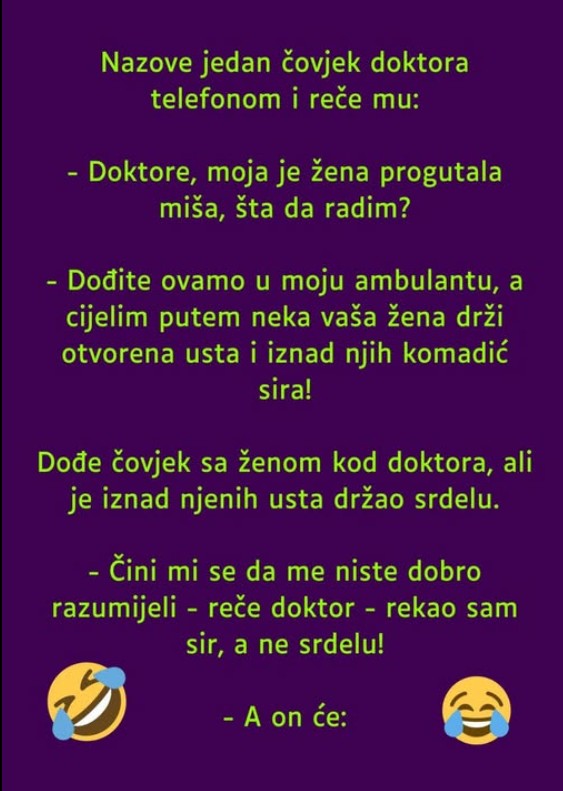 Kad miš napravi haos: Posjeta doktoru za pamćenje