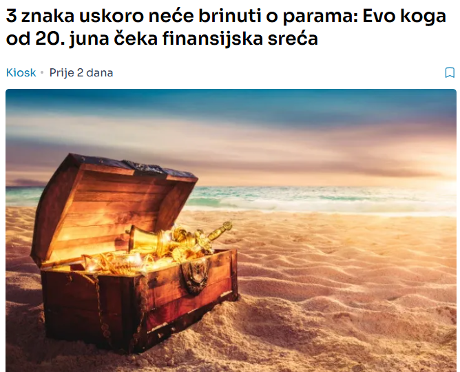 3 znaka uskoro neće brinuti o parama: Evo koga od 20. juna čeka finansijska sreća