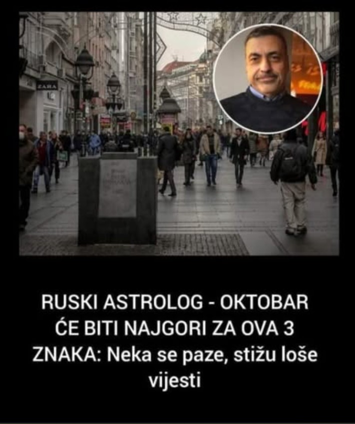 RUSKI ASTROLOG – OKTOBAR ĆE BITI NAJGORI ZA OVA 3 ZNAKA: Neka se paze, stižu loše vijesti