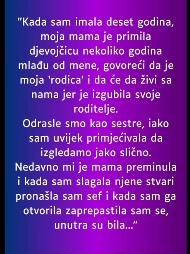 “Kada sam imala deset godina…”