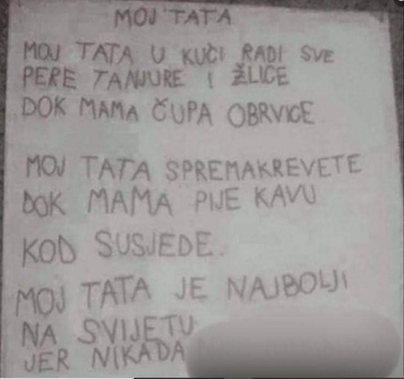 “Upoznao sam lijepu djevojku”