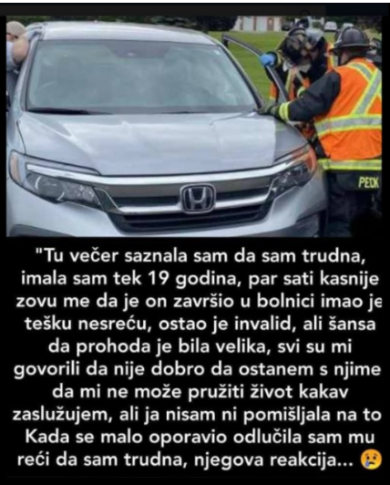 “Tu sam večer saznala da sam trudna”