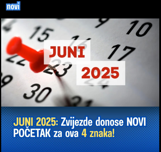JUNI 2025: Zvijezde donose NOVI POČETAK za ova 4 znaka!