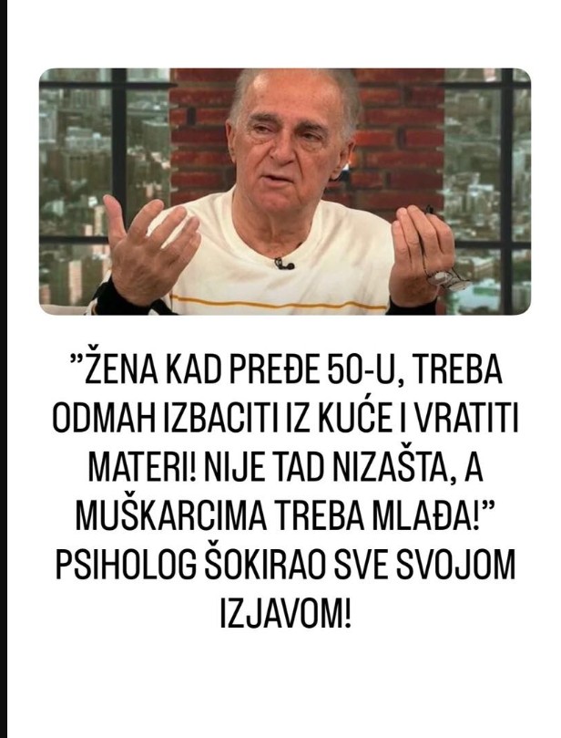 Šokantne izjave o ženama posle 50: Gde je granica između mišljenja i uvrede?