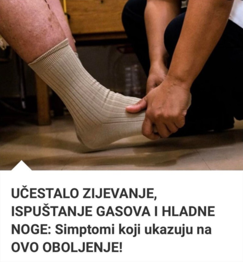 UČESTALO ZIJEVANJE, ISPUŠTANJE GASOVA I HLADNE NOGE: Simptomi koji ukazuju na OVO OBOLJENJE!