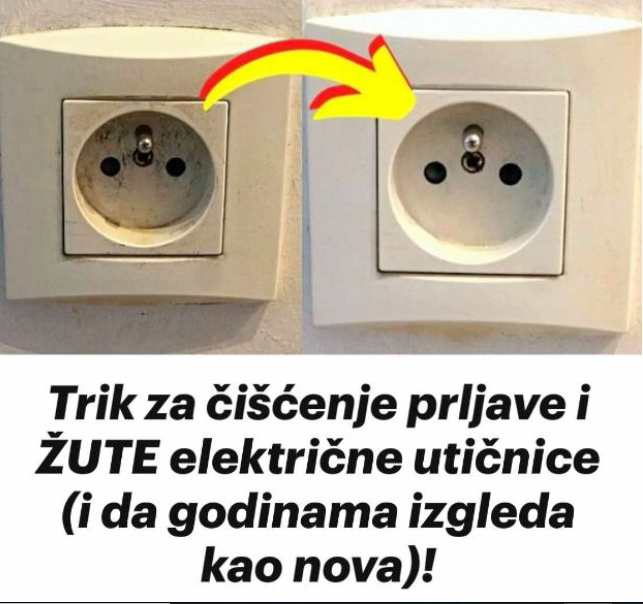 Kako Sigurno Očistiti Žute i Prljave Električne Utičnice: Vratite Im Izvorni Sjaj