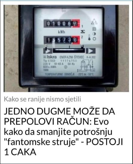 JEDNO DUGME MOŽE DA PREPOLOVI RAČUN: Evo kako da smanjite potrošnju “fantomske struje” – POSTOJI 1 CAKA