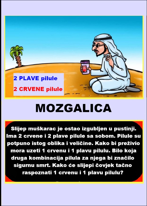 MOZGALICA: Sljep muškarac ostao izgubljen u pustinji