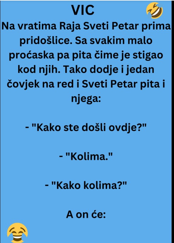 VIC DANA S POUKOM: “Ako mi daš volan, postat ćeš anđeo” – Šta nas jedna šala može naučiti o braku