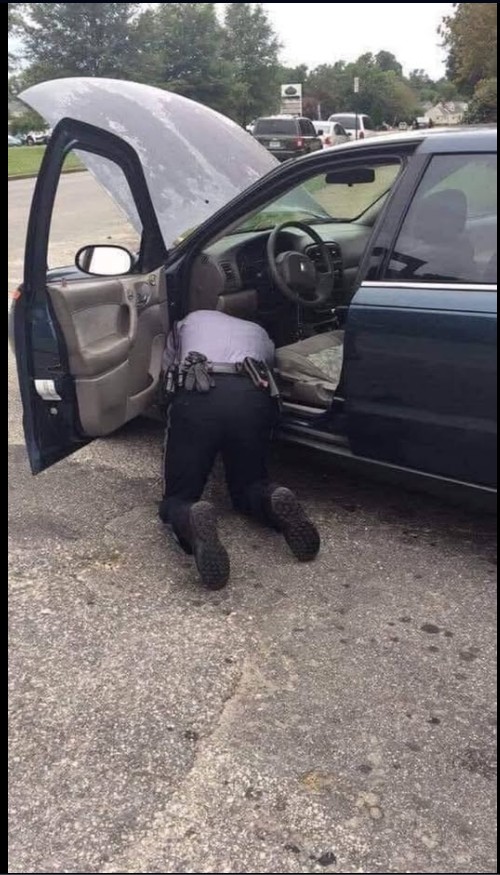 “Pošao sam jutros u grad kada me je policajac zaustavio…”
