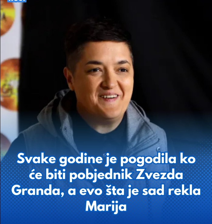 Marija Šerifović uoči finala „Zvezda Granda“: „Ove godine nemam pojma ko će pobijediti“