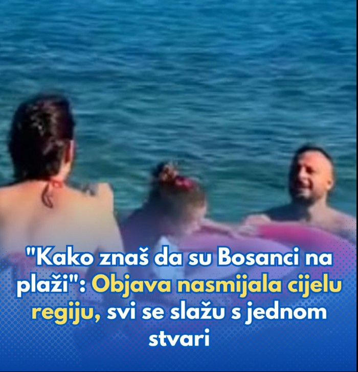 “Baaaabo!” – TikTok snimka Bosanske porodice na plaži nasmijala regiju i ujedinila komentare