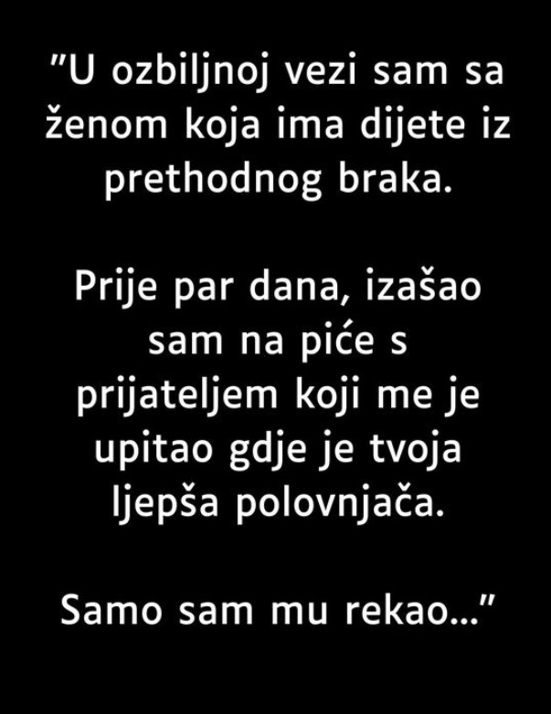 Ljubav i poštovanje pre svega
