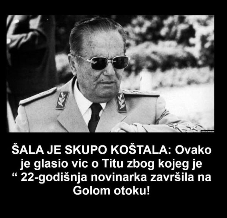 Ovako je glasio VIC O TITU zbog kojeg je mlada novinarka ZAVRŠILA NA GOLOM OTOKU: Šala je skupo koštala