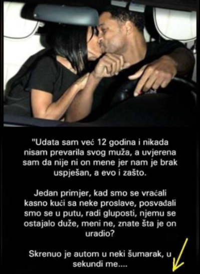 “Nikada nisam prevarila muža…”
