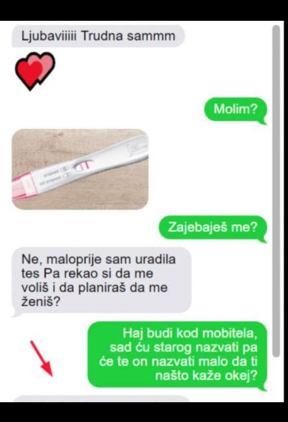 REKLA SAM MU DA SAM TRUDNA, A ONDA MI JE REKAO DA ĆE ME NJEGOV OTAC NAZVATI: Kad sam se javila i ovo mi rekao, zaplakala sam od muke