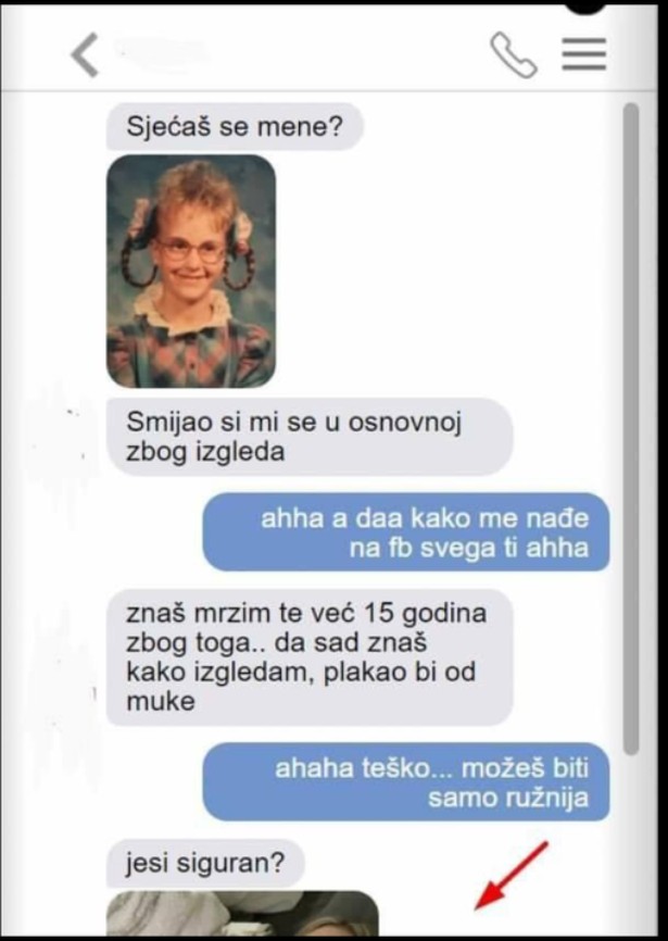 RUŽNA DJEVOJKA IZ OSNOVNE ŠKOLE MI SE JAVILA, SAD JE BOMBETINA: Oči su mi iskočile kad je poslala SLIKU IZ