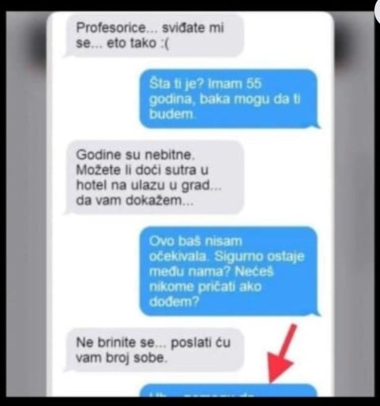 SVIĐA MI SE PROFESORICA (55), POSLAO SAM JOJ PORUKU, ALI NJEN ODGOVOR me ostavio u čudu: Ovo ni u najluđim snovima nisam očekivao, BRUKA!