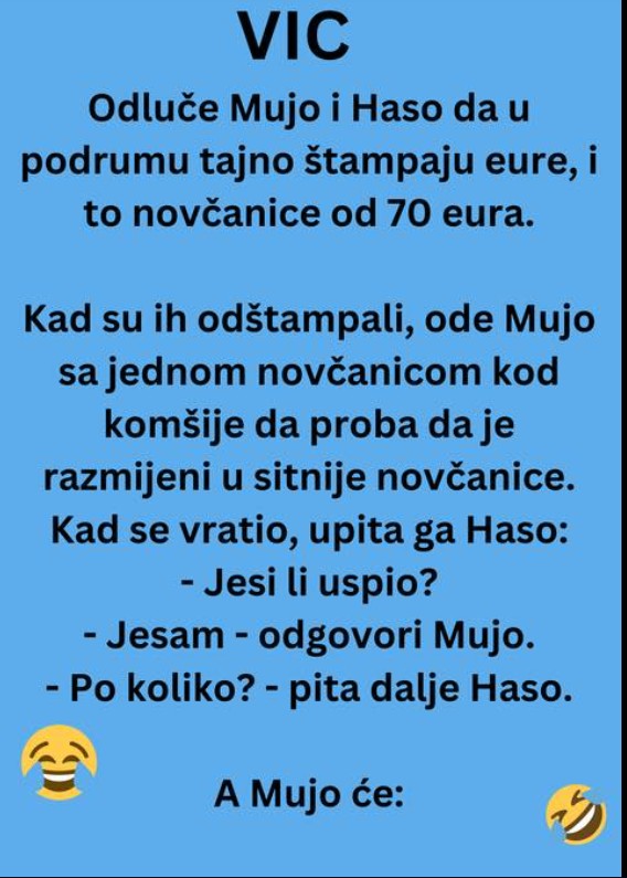 Smijeh bez granica: Kako su Mujo i Haso „štampali“ eure i nasmijali Balkan
