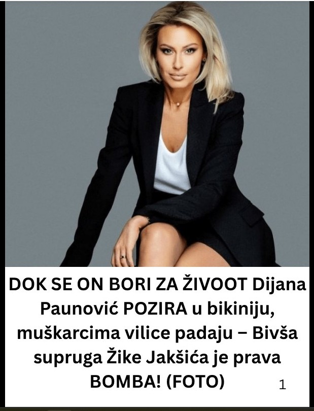 Nakon razvoda, nova snaga: Kako je Dijana Paunović postala simbol lične slobode i unutrašnje snage