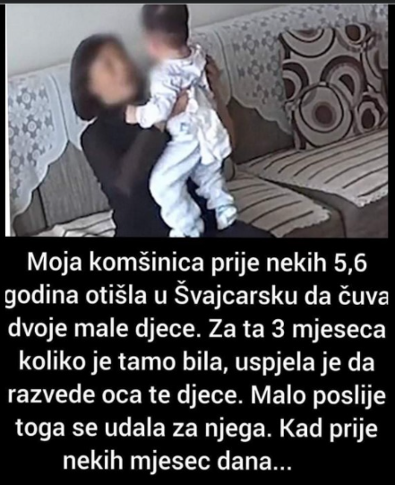 “Moja komšinica prije nekih 5,6 godina otišla u Švicarsku”