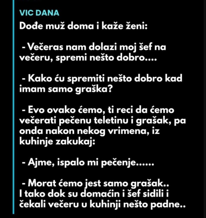 Kulinarski humor za kraj dana: Kada večera (doslovno) padne u vodu!