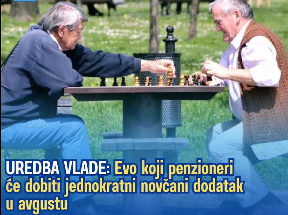 Pomoć za penzionere: Ko sve ima pravo na jednokratni novčani dodatak u avgustu 2025?
