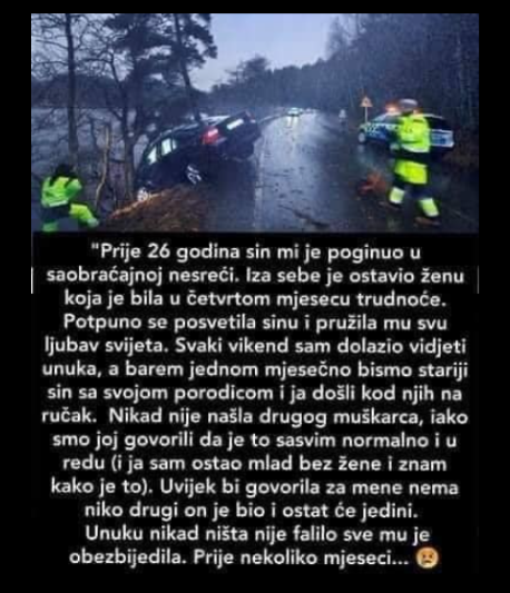 “Prije 26 godina sin mi je poginuo u saobraćajnoj nesreći”