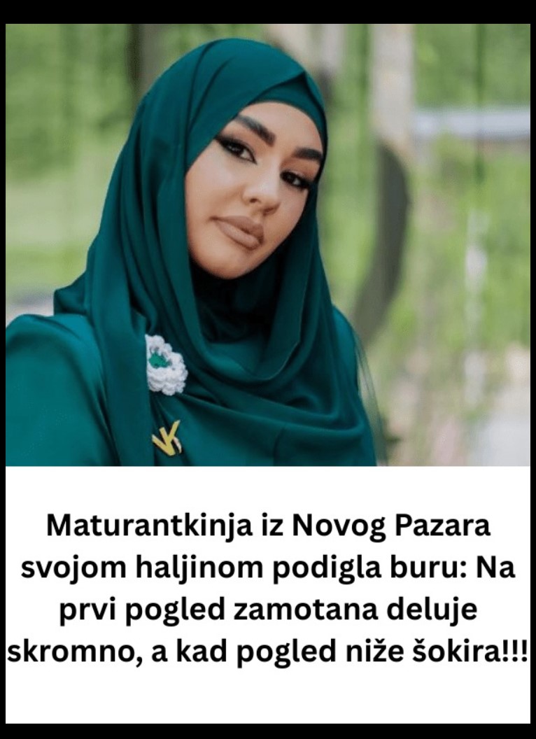 Maturantkinja iz Novog Pazara inspirisala region: Haljina sa porukom koja nadilazi trendove i šokira očekivanja