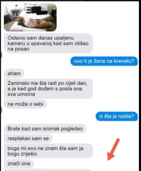 UBACIO SAM KAMERU U SOBU, DA VIDIM ŠTA ŽENA RADI KAD SAM JA NA POSLU: Kad sam pregledao snimak RASPLAKAO SAM SE, KAKO MOŽE?!