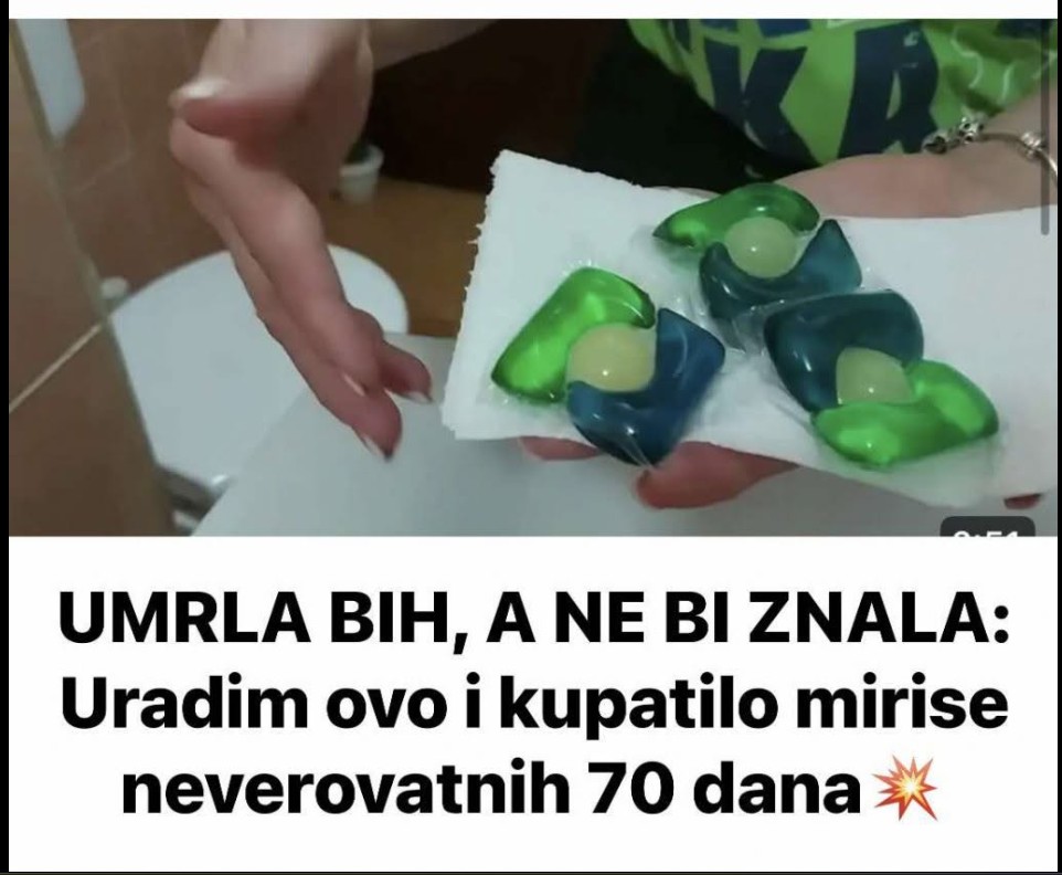 Kako Održati Svježinu u Kupatilu: Trik sa Kapsulama za Veš Koji Traje i Do 70 Dana