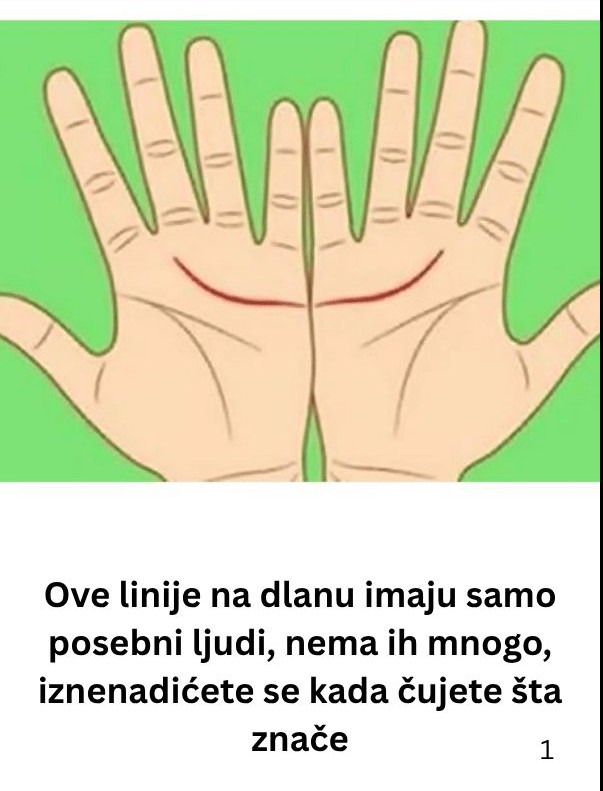 Misterije linija na dlanu: Šta znače posebne crte koje ima samo mali broj ljudi?