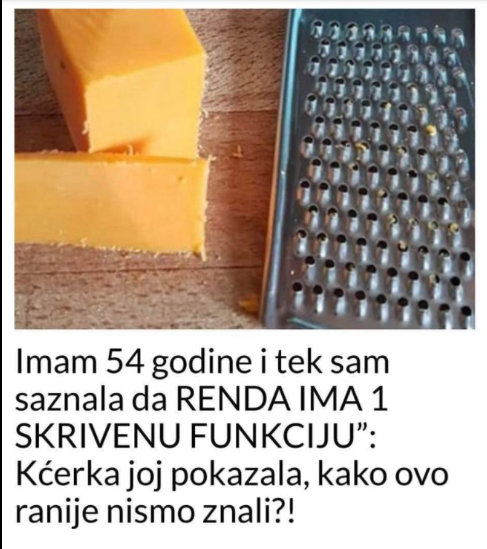 Imam 54 godine i tek sam saznala da RENDA IMA 1 SKRIVENU FUNKCIJU”: Kćerka joj pokazala, kako ovo ranije nismo znali?!