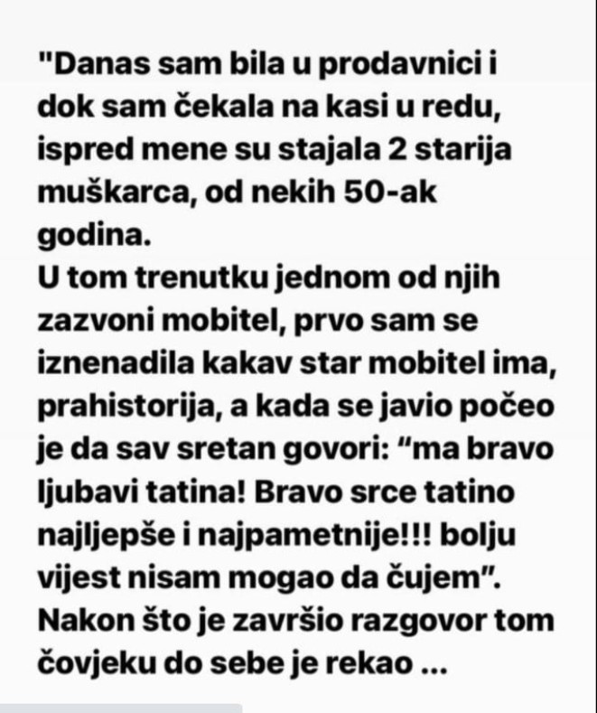 Topla scena iz prodavnice: mala vest koja je ulepšala nečiji dan