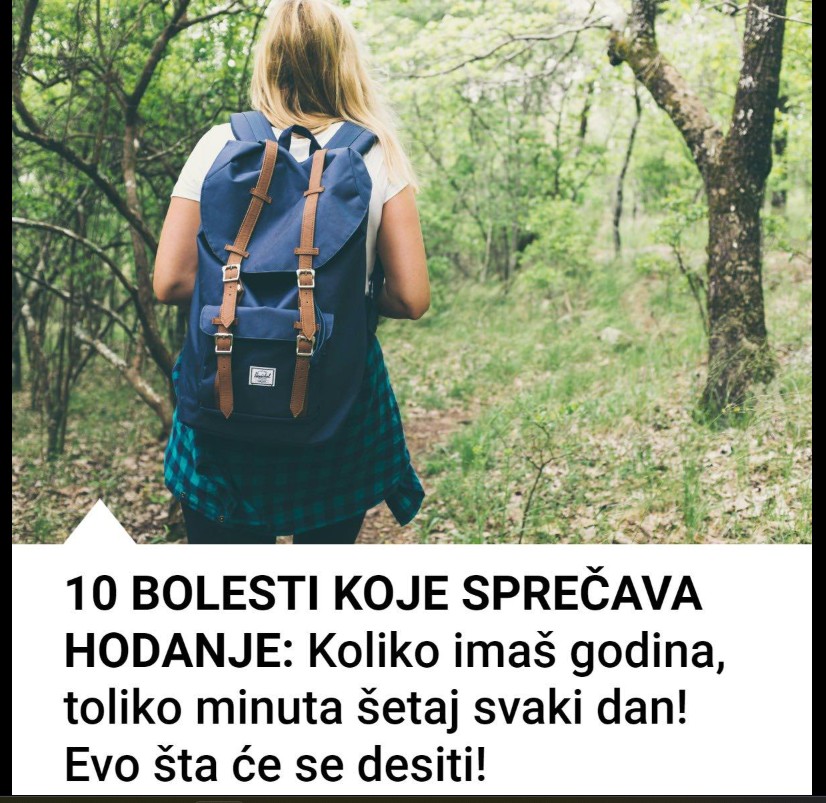 Koliko imaš godina, toliko minuta šetaj svaki dan – i gledaj kako tvoje tijelo i um cvjetaju!
