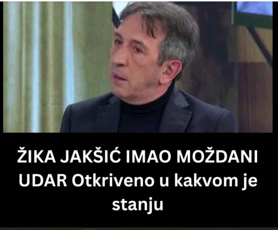 Zdravlje Žike Jakšića: Istina o moždanom udaru i važna životna lekcija za sve nas