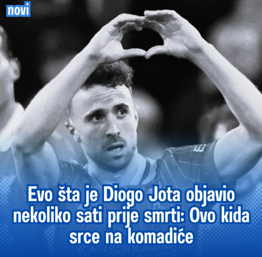 Srceparajuće poslednje reči: Diogo Jota objavio “Dan koji ćemo zauvijek pamtiti” samo nekoliko sati prije tragedije