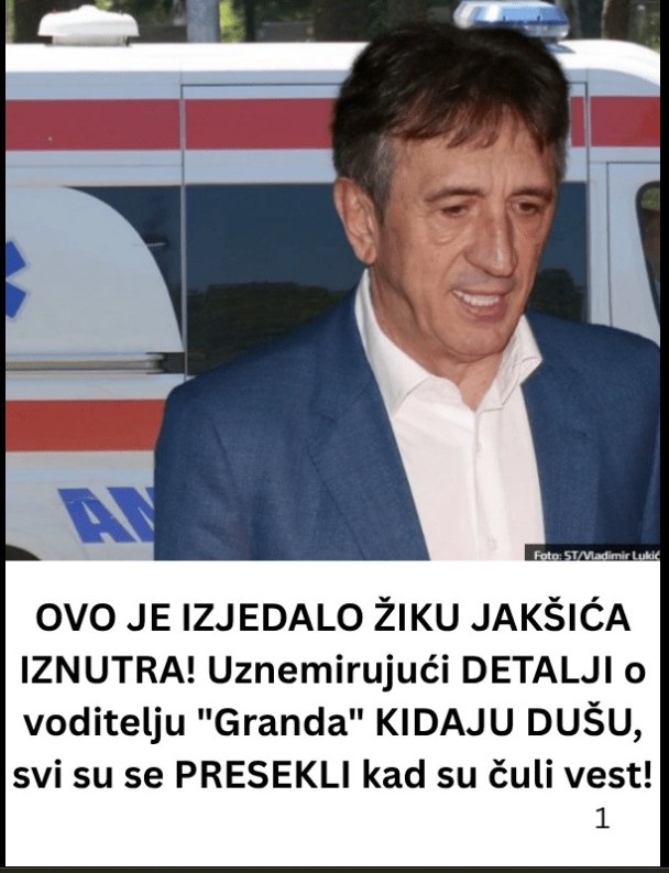 Poznati televizijski voditelj i autor muzičkog serijala “Nikad nije kasno” – Živorad Žika Jakšić – nedavno je bio na kratkom lečenju zbog zdravstvenih razloga.